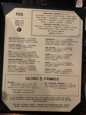 Menu photo 7 TJ's on Cedar Newington, CT Menu photo 7 TJ's on Cedar Newington, CT