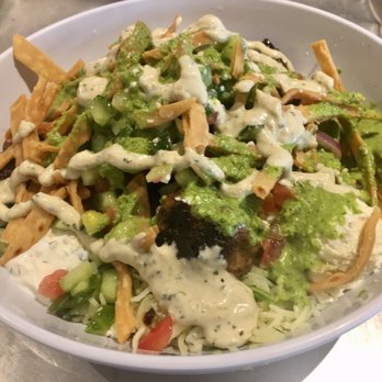 CAVA - CAVA - Grain Bowl - how many toppings did I choose? The answer is in my review!  YUMMY - Mediterranean Near Me - Irvine, California
