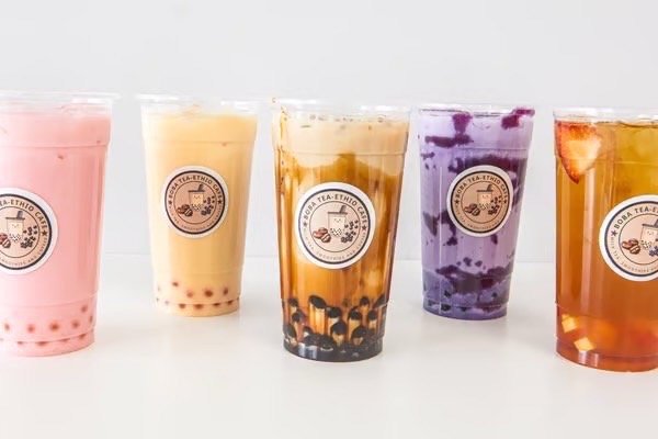 Boba Tea-Ethio Cafe Logo