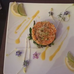 Le Clos des Bruyeres - Tartare de truite (il me semble)