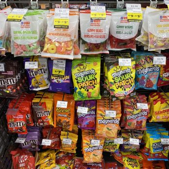 Circle K - a variety of snacks in a grocery store - Convenience Stores Near Me - New Westminster, British Columbia