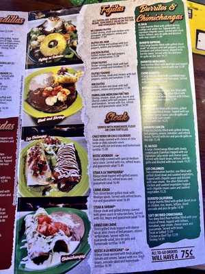 Menu photo 3 Mi Cabana Jacksonville, NC