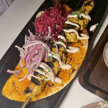 Abbalé - Chicken Shashlik - Mediterranean Near Me - Miami Beach, Florida Abbalé - Chicken Shashlik - Mediterranean Near Me - Miami Beach, Florida