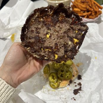 Chubby's - Look at that burger skirt! So good! - Burgers Near Me - Seattle, Washington