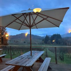 Lumos Wine - The outside patio