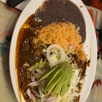 La China Poblana - ENCHILADAS W RICE AND BEANS - Mexican Near Me - East Brunswick, New Jersey La China Poblana - ENCHILADAS W RICE AND BEANS - Mexican Near Me - East Brunswick, New Jersey