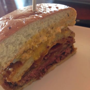 Nicky Rottens - Cut  breakfast burger. - Sports Bars Near Me - Coronado, California