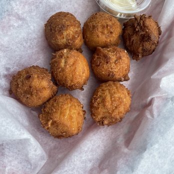 Bubba Gumbo's - Hush Puppy Basket - Seafood Near Me - Tybee Island, Georgia Bubba Gumbo's - Hush Puppy Basket - Seafood Near Me - Tybee Island, Georgia