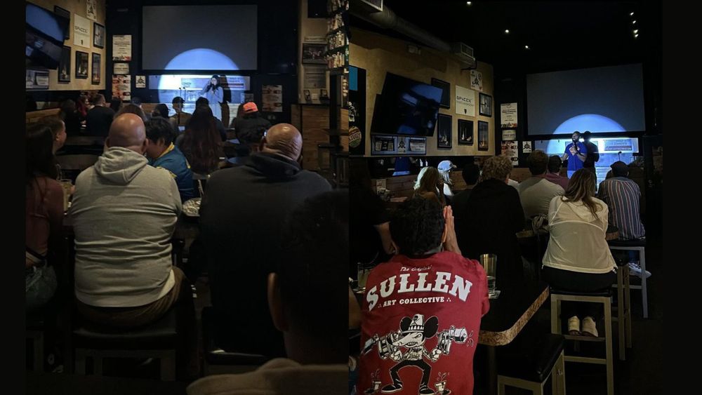 Comedy Night At Flights Sports Bar Logo