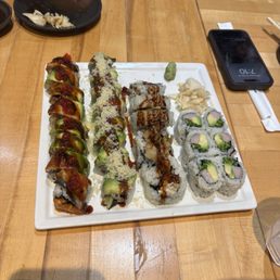 Rolls but which ones I don't remember. Rolls but which ones I don't remember.