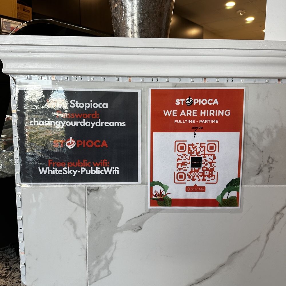 Stopioca - WiFi - Coffee & Tea Near Me - San Marcos, Texas