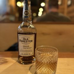 McCormack's Whiskey Grill & Smokehouse - Loved the old forester!