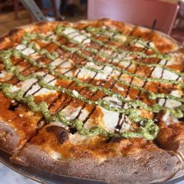 Margherita with a Twist pizza Margherita with a Twist pizza