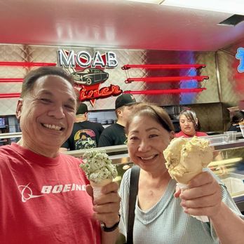 Moab Diner - My mint choc and something haha - Diners Near Me - Moab, Utah