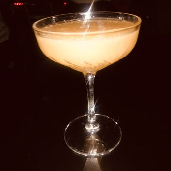 X Bar - a cocktail in a coupe glass - Cocktail Bars Near Me - Flint, Michigan