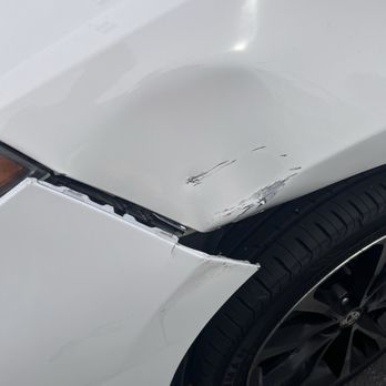 Classic Collision - Damage to fender and side panel - Auto Repair Near Me - Buford, Georgia Classic Collision - Damage to fender and side panel - Auto Repair Near Me - Buford, Georgia