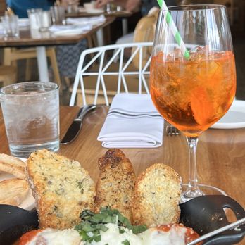 Porta Via - Meatball appetizer and Aperol spritz. The bread is so good and the Aperol was very good. - New American Near Me - Palm Desert, California Porta Via - Meatball appetizer and Aperol spritz. The bread is so good and the Aperol was very good. - New American Near Me - Palm Desert, California