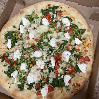 Pierre's Pizza - White combo pizza - Pizza Near Me - Margate City, New Jersey Pierre's Pizza - White combo pizza - Pizza Near Me - Margate City, New Jersey