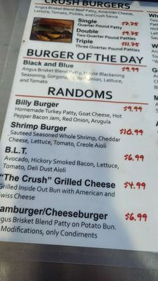 Menu photo 6 Burger Crush Smyrna, GA