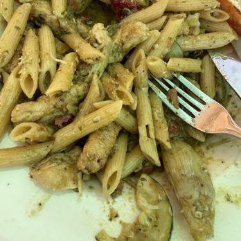 The Stone House Cafe - Chicken vegetable pesto penne - New American Near Me - Reno, Nevada The Stone House Cafe - Chicken vegetable pesto penne - New American Near Me - Reno, Nevada