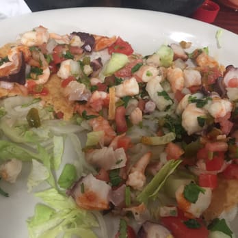Casa Mota - Worst mixed see food tostada I have ever had. How did this place get high ratings? Makes me doubt Yelp. - Mexican Near Me - Riverside, California