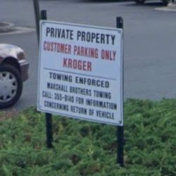Marshall Brothers Towing & Recovery - Sign
