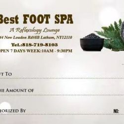 Best Foot Spa - Gift certificate