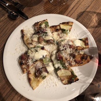 Nopa - Flatbread with apple and bacon ($14) - New American Near Me - San Francisco, California