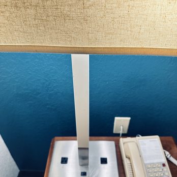 Residence Inn by Marriott Danbury - Worn table, improperly painted wall and dirty fixture - Hotels Near Me - Danbury, Connecticut