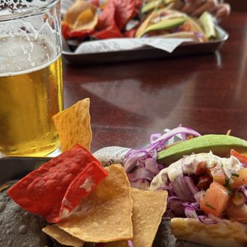 T Paul's Supper Club - Fish Tacos and a Vortex beer - New American Near Me - Astoria, Oregon T Paul's Supper Club - Fish Tacos and a Vortex beer - New American Near Me - Astoria, Oregon