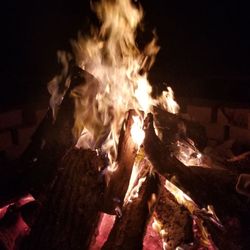 YMCA Camp West Mar - Awesome fire