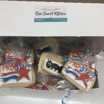 One Sweet Kitchen - a box of decorated cookies - Desserts Near Me