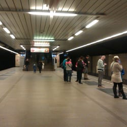 Metro Budějovická - Nástupiště metra
