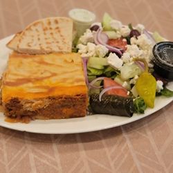 Gyro Point Plus - Moussaka platter