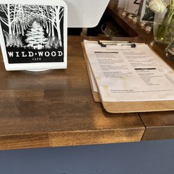 Wildwood Cafe - Menu and cute marketing image