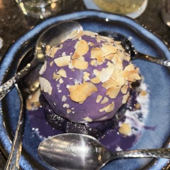 Moray's - Ube Lava Cake - New American Near Me - San Diego, California