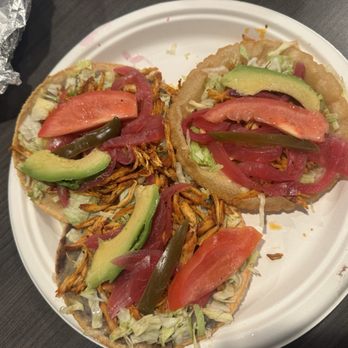 El Sabor Yucateco - 2 chicken Panuchos & 1 chicken Salbutes - Food Trucks Near Me - Sunnyvale, California El Sabor Yucateco - 2 chicken Panuchos & 1 chicken Salbutes - Food Trucks Near Me - Sunnyvale, California