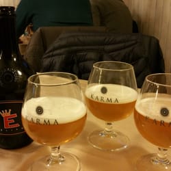 Pizzeria Elite - Birra Karma in Alvignano, a special edition "E" only for pizzeria Élite