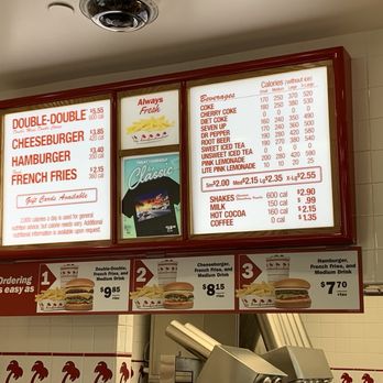 In-N-Out Burger - Menu - Burgers Near Me - Webster, Texas