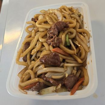 Crepe and Go - Beef Udon Noodle $11 (Ordered to-go) - Chinese Near Me - Rochester, New York Crepe and Go - Beef Udon Noodle $11 (Ordered to-go) - Chinese Near Me - Rochester, New York