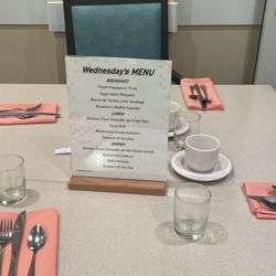 The Plaza at Moanalua - Menu for that day