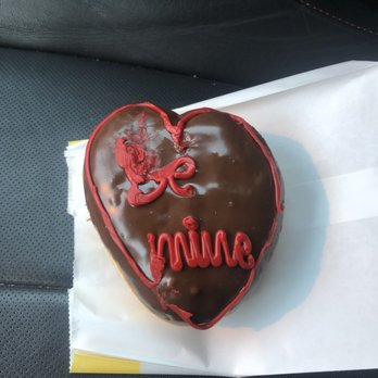Moon Donuts & Cafe - a chocolate heart shaped donut - Donuts Near Me - Monticello, Minnesota Moon Donuts & Cafe - a chocolate heart shaped donut - Donuts Near Me - Monticello, Minnesota