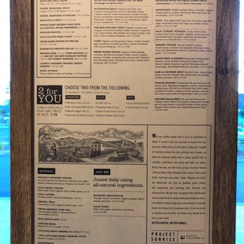 First Watch - Back of menu - Breakfast & Brunch Near Me - Daytona Beach, Florida First Watch - Back of menu - Breakfast & Brunch Near Me - Daytona Beach, Florida