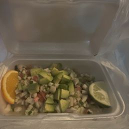 Tostada De Ceviche De Pescado / Fish Ceviche Toast