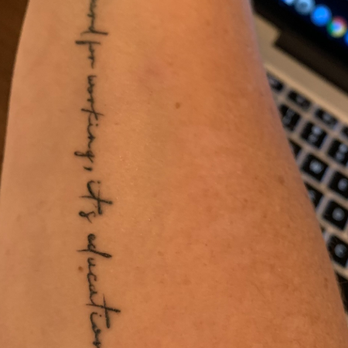 Magic Art Society - Travel is not reward for working, but education for living. -AB - Tattoo Near Me - Paris, 75