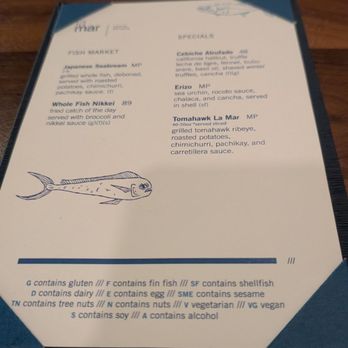 La Mar - Specials menu - Peruvian Near Me - Bellevue, Washington
