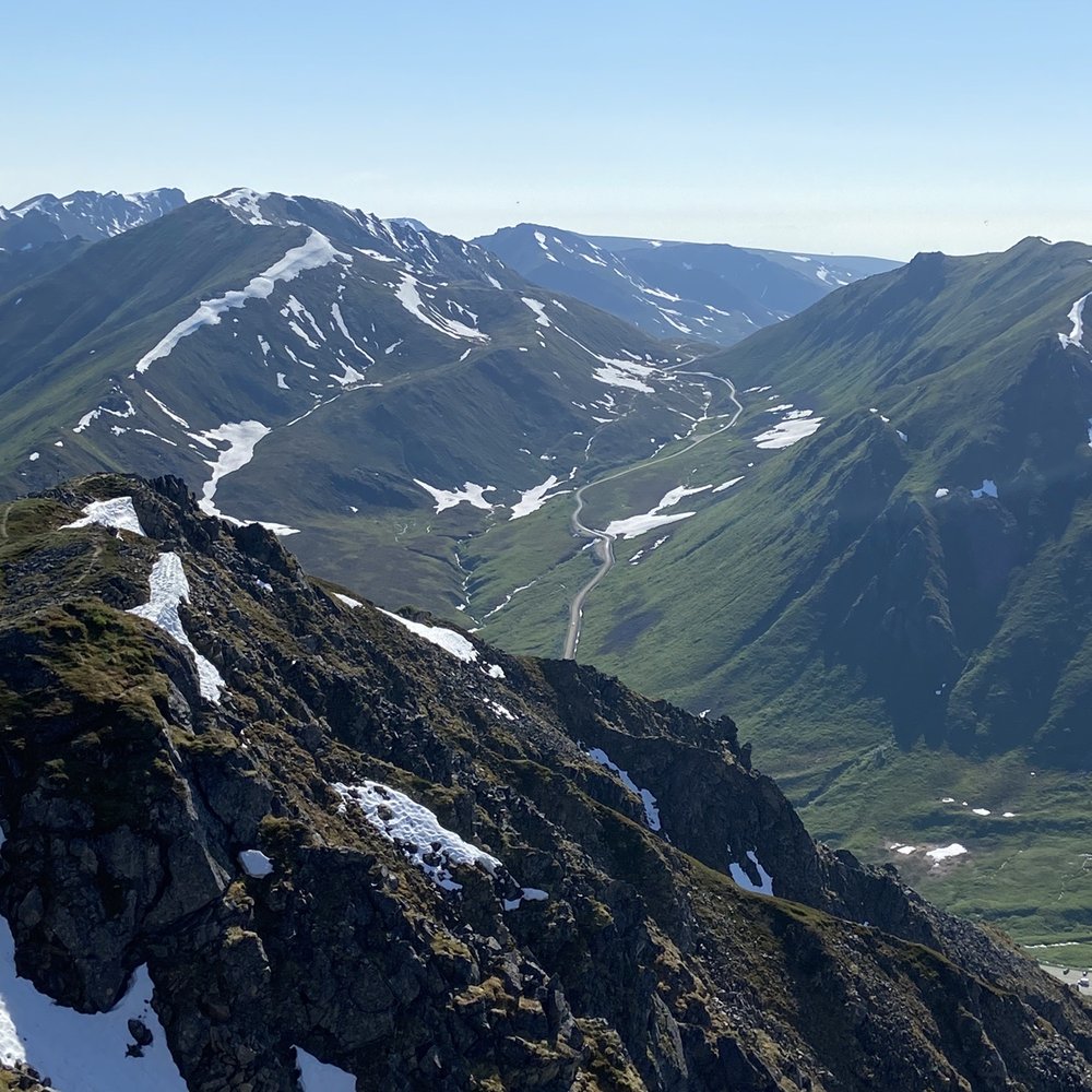 Fishhook Trailhead - Summit views and Hatcher Pass road - Hiking Near Me - Palmer, Alaska