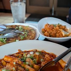 Naan Soju Bang - Seafood Scallion Pancake, Tteokbokki, Kimchi Fried Rice