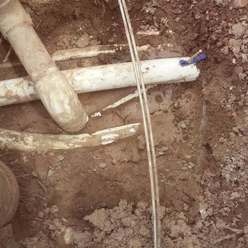 JMax Companies - I dug up and marked the leak with a stick and a rubber band - Pool & Hot Tub Service Near Me - Tempe, Arizona