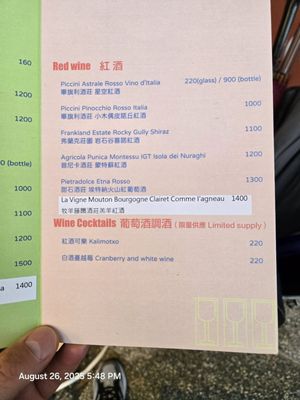 迷路小章魚餐酒館（星期三固定店休日，餐廳低消大人每人NT500+10%、沒有附設及配合的停車場，要自行找停車位唷！室內座位區無法攜帶寵物，「室外」座位區「可以」跟寵物一起，店休時可私訊臉書訂位） by null
